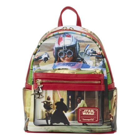 Loungefly Star Wars Scenes Series Phantom Menace Mini Backpack ( 060430 )