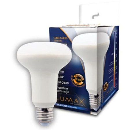 Lumax sijalica LED LUME14 R50-6W 3000K 540lm ( 005126 ) - Img 1