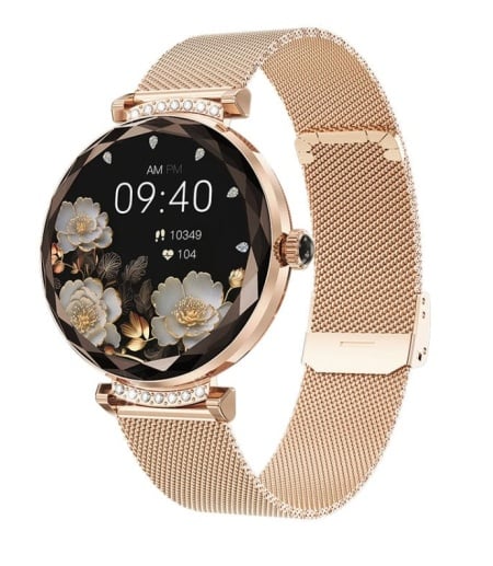 Mador nx7 pro gold amoled smartwatch