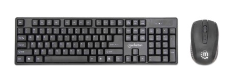 Manhattan 181068 US, black Tastatura+miš Wireless -1