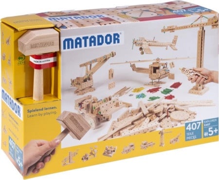 Matador  E407  Drveni konstruktor set Istraživač ( SW11469 )-1