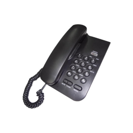 MeanIT telefon analogni, stoni, crni - ST100 black