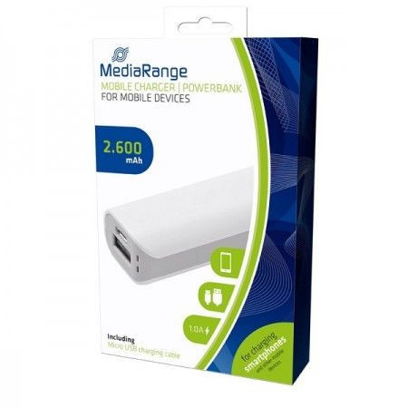 MediaRange 2.600MAH mobile charger MR745 ( PUNA2.6/Z ) - Img 1