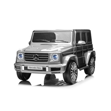 Mercedes G500 licencirani auto na akumulator Sivi-1