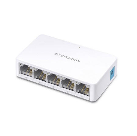 Mercusys ms105 v2.30 5port 10/100mbps mini desktop switch (72283) ( 24123 )