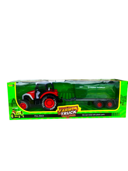 Merx igračka traktor 14.5cm metal plastika ( MS01454 ) - Img 1