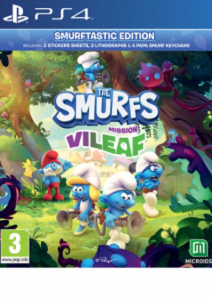 Microids PS4 The Smurfs: Mission Vileaf - Smurftastic Edition ( 042451 )