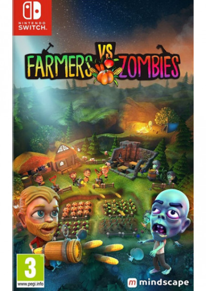Mindscape Switch Farmers Vs Zombies ( 042335 )  - Img 1