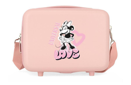 Minnie ABS beauty case - powder pink ( 37.339.24 )