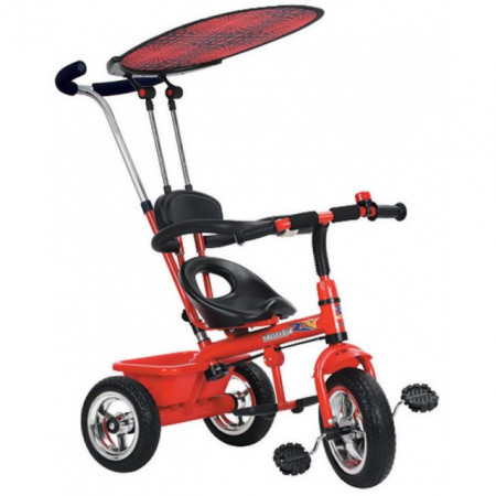 Mix VS Tricikl za decu sa upravljačem i tendom - crveni ( 901339 ) - Img 1