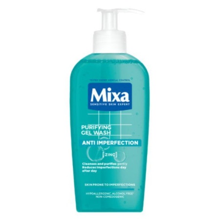 Mixa gel za čišćenje lica 200ml ( 1100031669 )