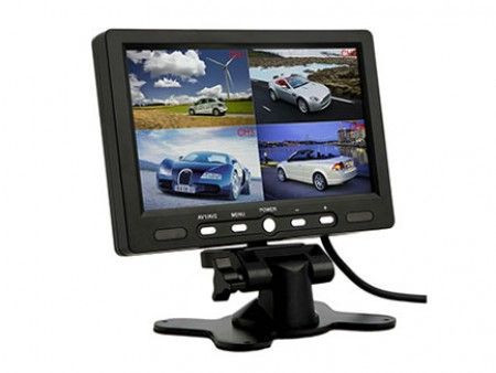 Monitor za auto/kombi 7&quot; LCD LC-798 QUAD ( 00B08 ) - Img 1