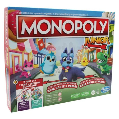 Monopoly junior drustvena igra ( F8562 )