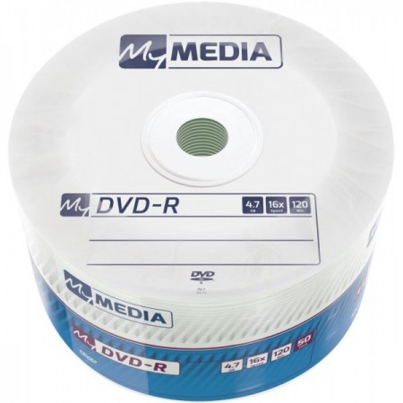 Mymedia DVD-R 4.7GB 16X 50PK WRAP 69200 ( 5516WMM/Z ) - Img 1