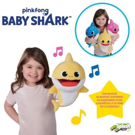 Nickelodeon baby Shark muzički pliš 30cm ( 314538 )