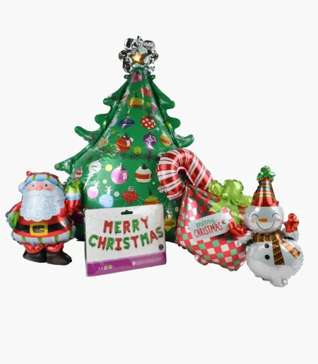 Novogodišnji baloni merry christmas ( 354479 )