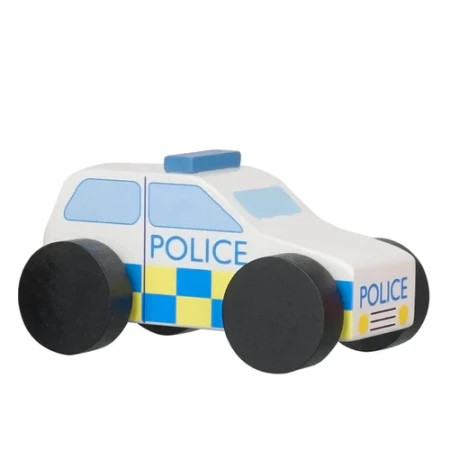 Orange Tree Toys Drveno vozilo - policija ( OTT07435 ) - Img 1