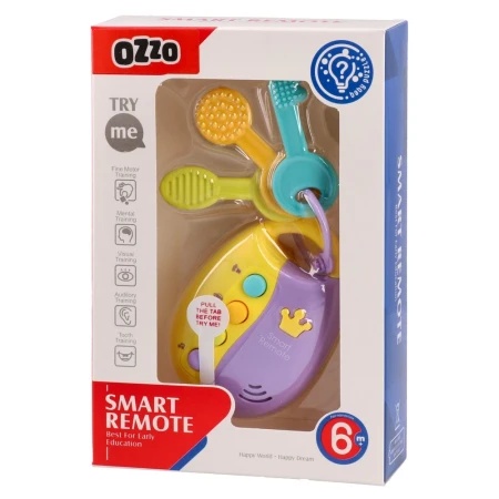 Ozzo huanger igračka ključevi za bebe sa zvukom i svetlom ( 888057 )