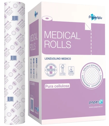 Paperblu medicinska rolna 80m 2sl (6 rolni) ( LI8M080 )