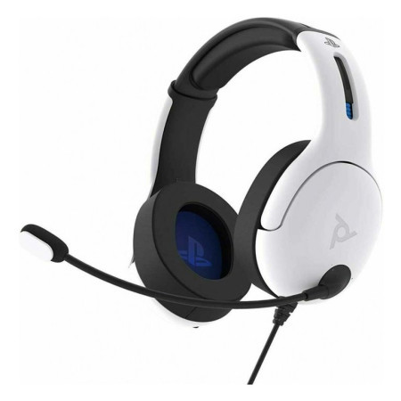 PDP PS4/PS5 Wired Headset LVL50 White ( 041390 )