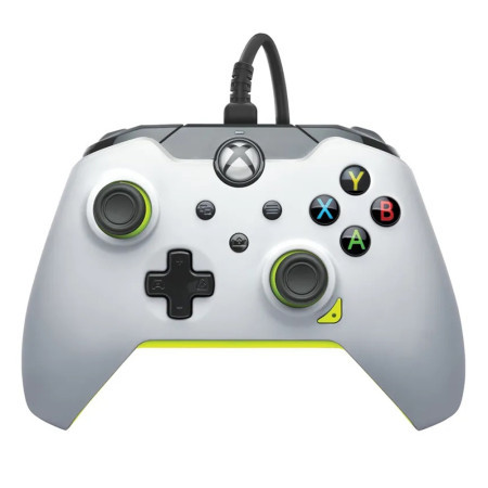 PDP XBOX/PC wired controller white electric yellow ( 046363 )