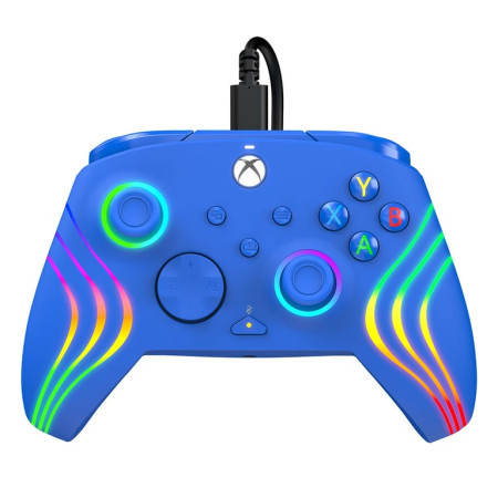 PDP XBOX wired controller afterglow wave blue ( 056524 )  - Img 1