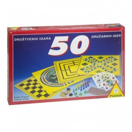 Piatnik drustvene igre 50 ( PJ768095 )