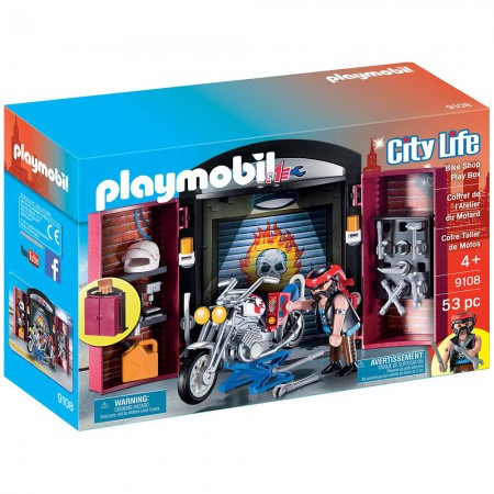 Playmobil radionica za motore 9108 ( 20207 )