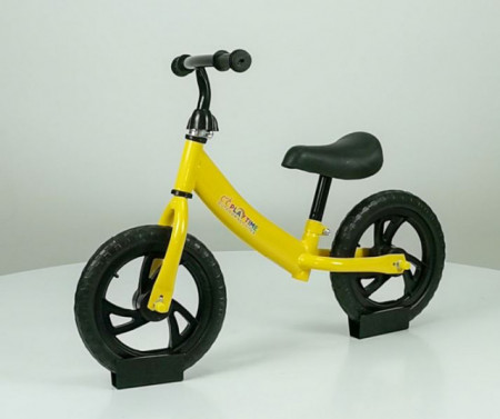 PlayTime Bike 752 Bicikl bez pedala za decu - Žuti - Img 1
