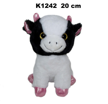 Plišana igračka nasmejana kravica 20cm ( 164049 )