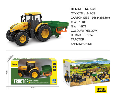Poljoprivredna mašina: traktor - sejalica ( 7-5525 )