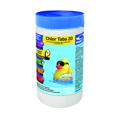 Pooltrend Chlor tablete 20 gr, 1kg ( P.CLK 010 )