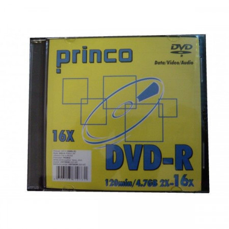 Princo DVD-R 4.7GB 16X SLIM CASE ( 556SL/Z ) - Img 1