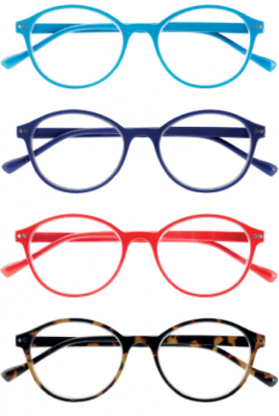Prontoleggo naočare za čitanje sa dioptrijom Full plave, tamno plave, crvene, braon