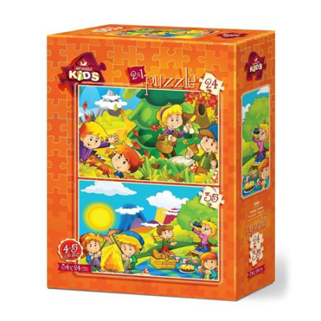 Puzzle 2/1 (24+35) art 5569 ( 49605 )