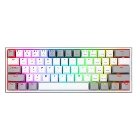 Redragon fizz pro white/grey K616 RGB wireless/wired mechanical gaming keyboard ( 046375 )
