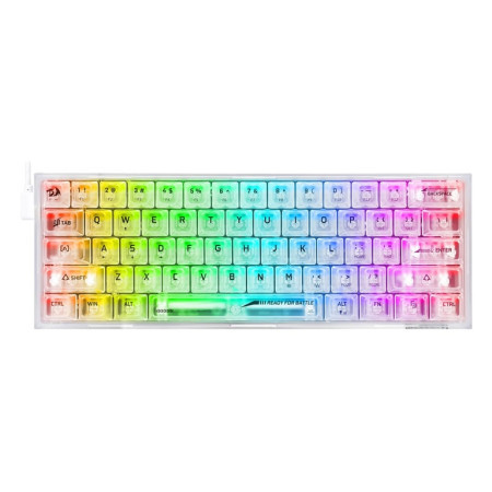 Redragon Fizz RGB gaming keyboard white ( 053983 )