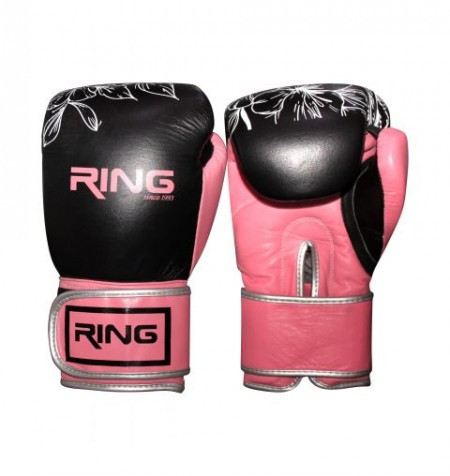 Ring rukavice za boks 10 OZ kožne - RS 3311-10 rose - Img 1