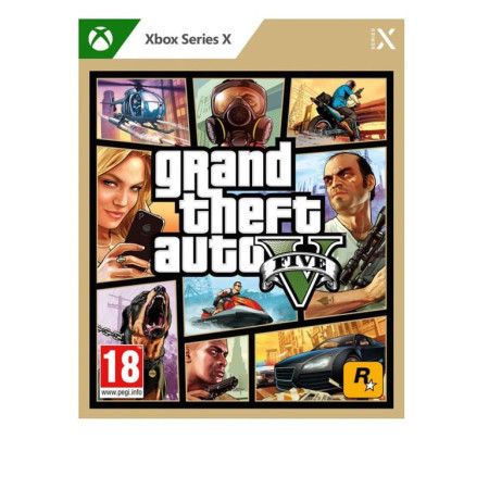 Rockstar games XSX Grand Theft Auto 5 ( 045360 ) - Img 1