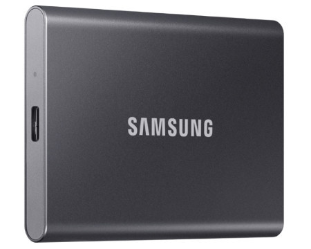 Samsung Portable T7 500GB sivi eksterni SSD MU-PC500T - Img 1