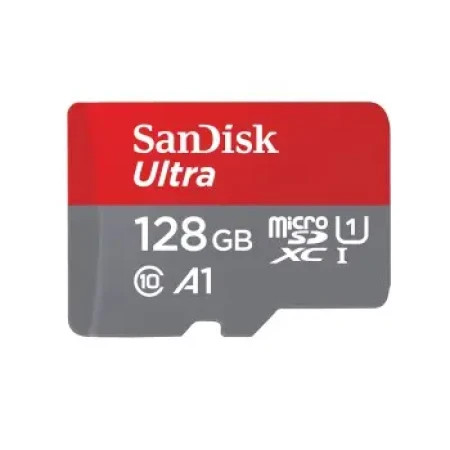 SanDisk SDXC 128GB ultra micro 140MB/s A1 class 10 UHS-I sa adapter