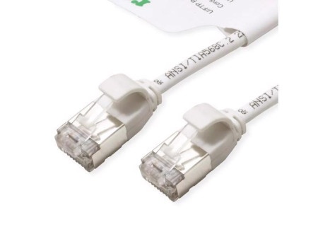 Secomp Roline GREEN U/FTP Data Center PatchCord 6A Slim LSOH beli 2.0m ( 5341 )