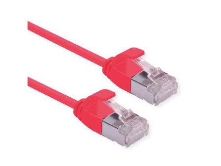 Secomp Roline U/FTP Data Center PatchCord 6A Slim LSOH crveni 0.15m ( 5359 )-1