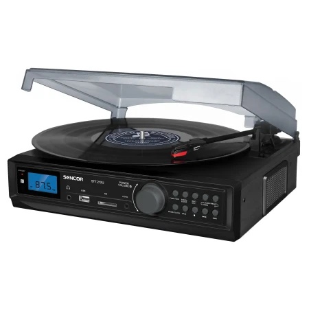 Sencor stt 212u usb/sd/fm/bt crna Gramofon