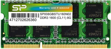 Silicon Power DDR3 8GB SO-DIMM 1600Hz ( SP008GBSTU160N02 )