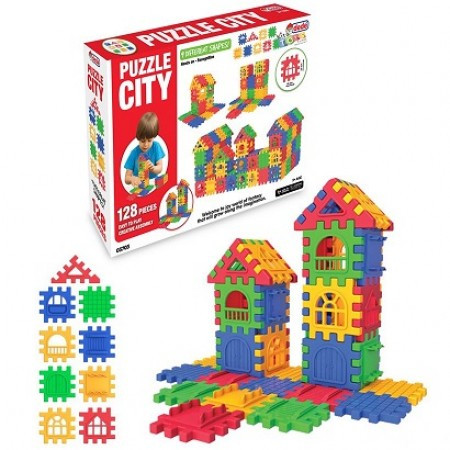 Slagalica za decu puzzle city 128pcs ( 037036 ) - Img 1