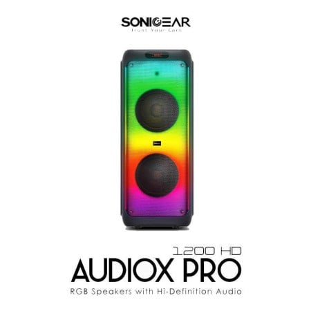 Sonicgear AudioX Pro 1200HD 110W RMS RGB Bluetooth ( 5572 )