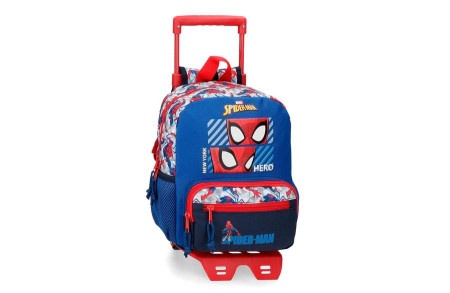 Spiderman Ranac 28 cm sa točkićima - Plava ( 24.521.T1 )