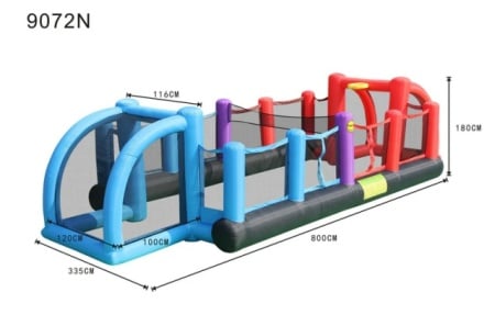Sportska Arena 3u1 - teren na naduvavanje 800x335x180cm ( 9072N ) - Img 1