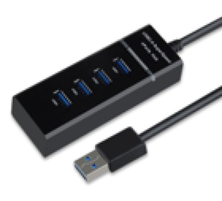 Stars Solutions 4 porta USB 3.0 na USB 3.0 crni USB HUB